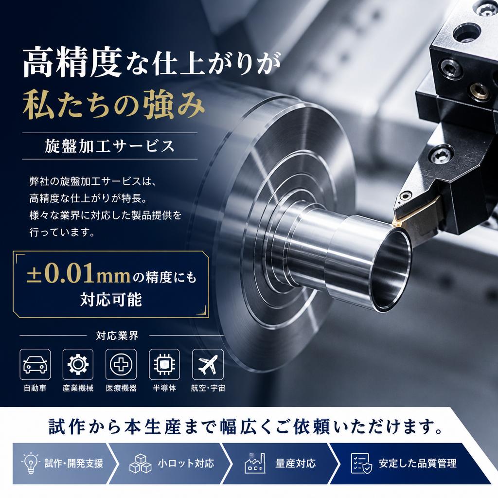 高精度な仕上がりを実現
