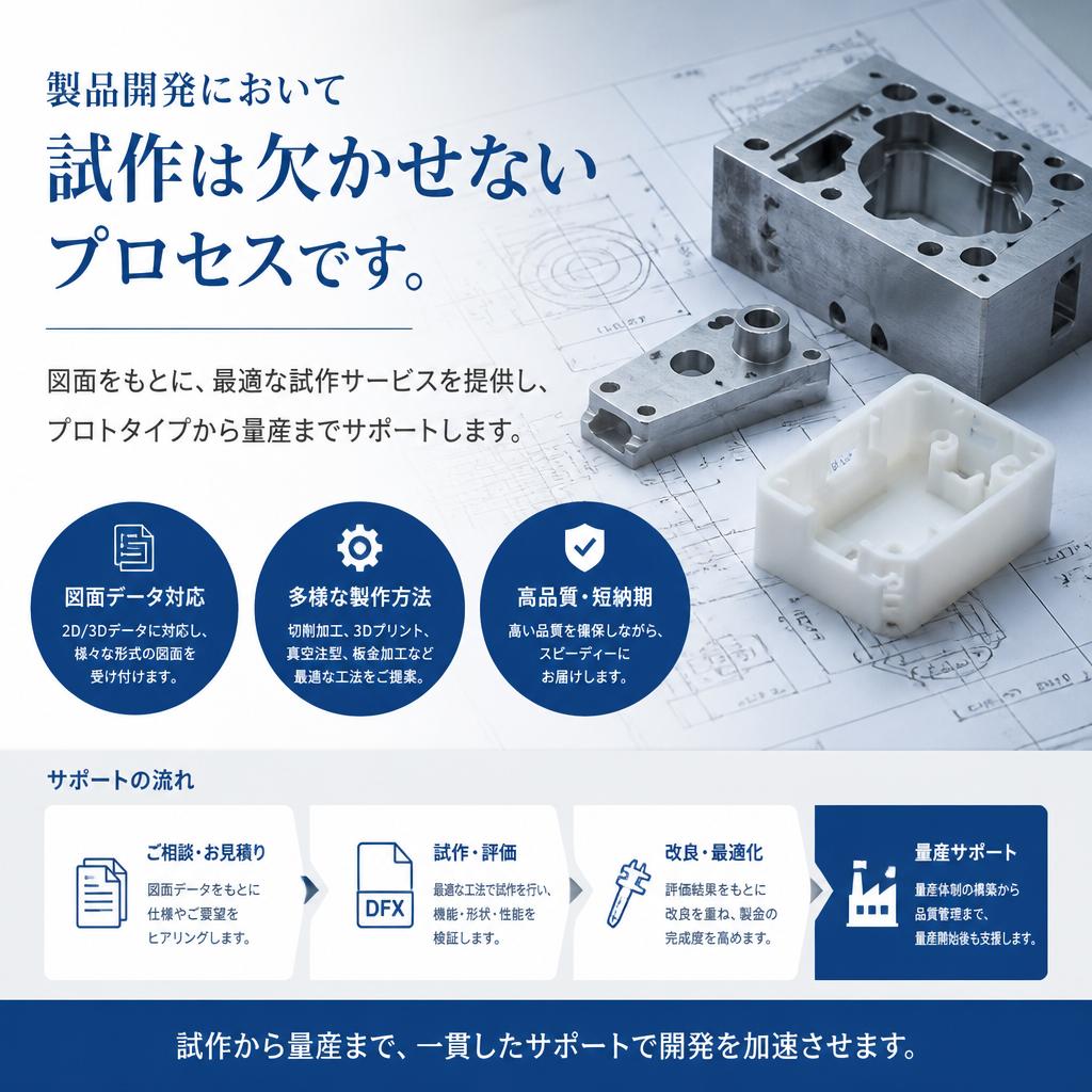 試作サービスで次世代を先取り