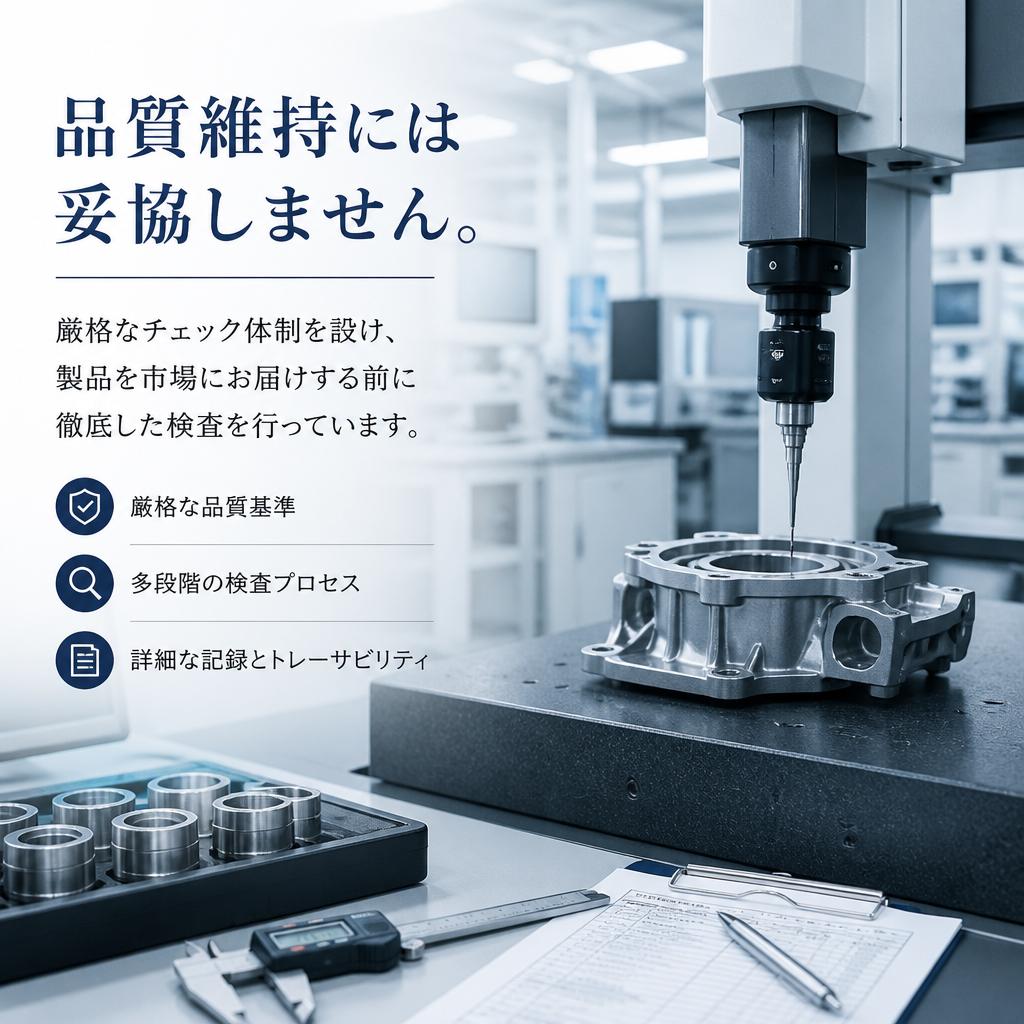 高い品質管理