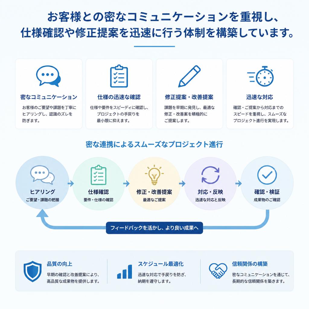 お客様とのコミュニケーション