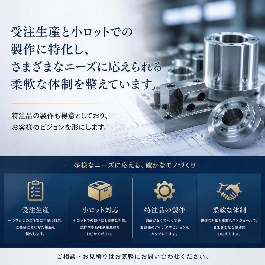 4. 受注生産の柔軟性
