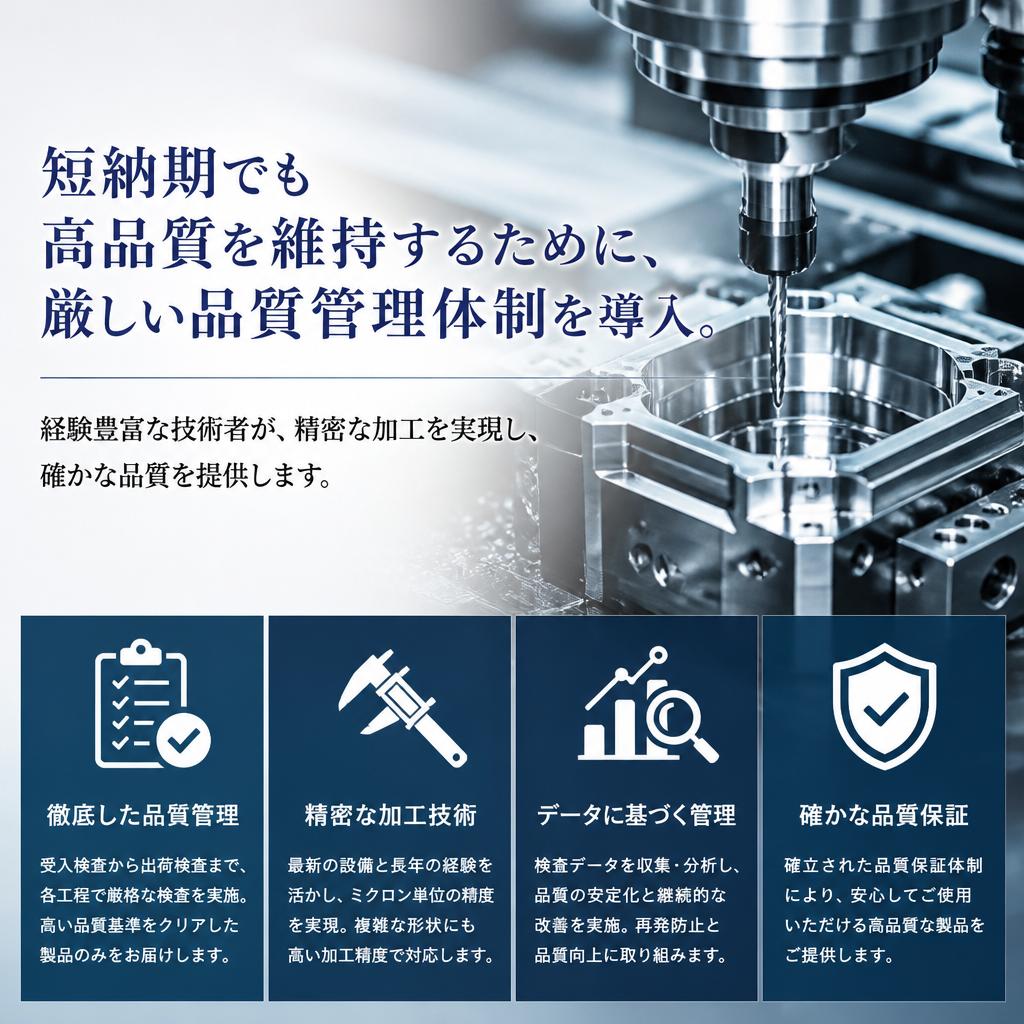 高品質の確保