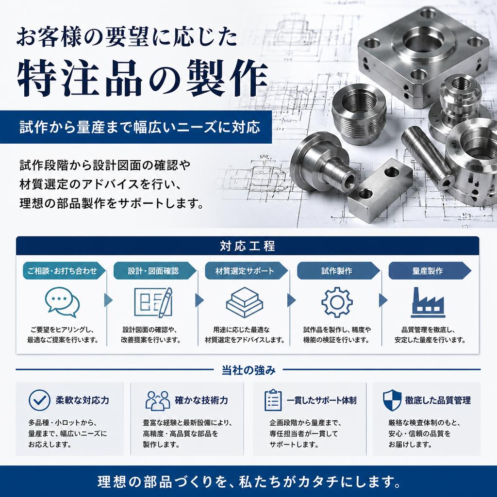 特注品の提案と製作