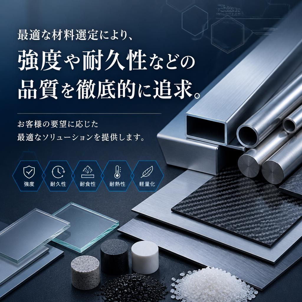 材料選定の専門知識
